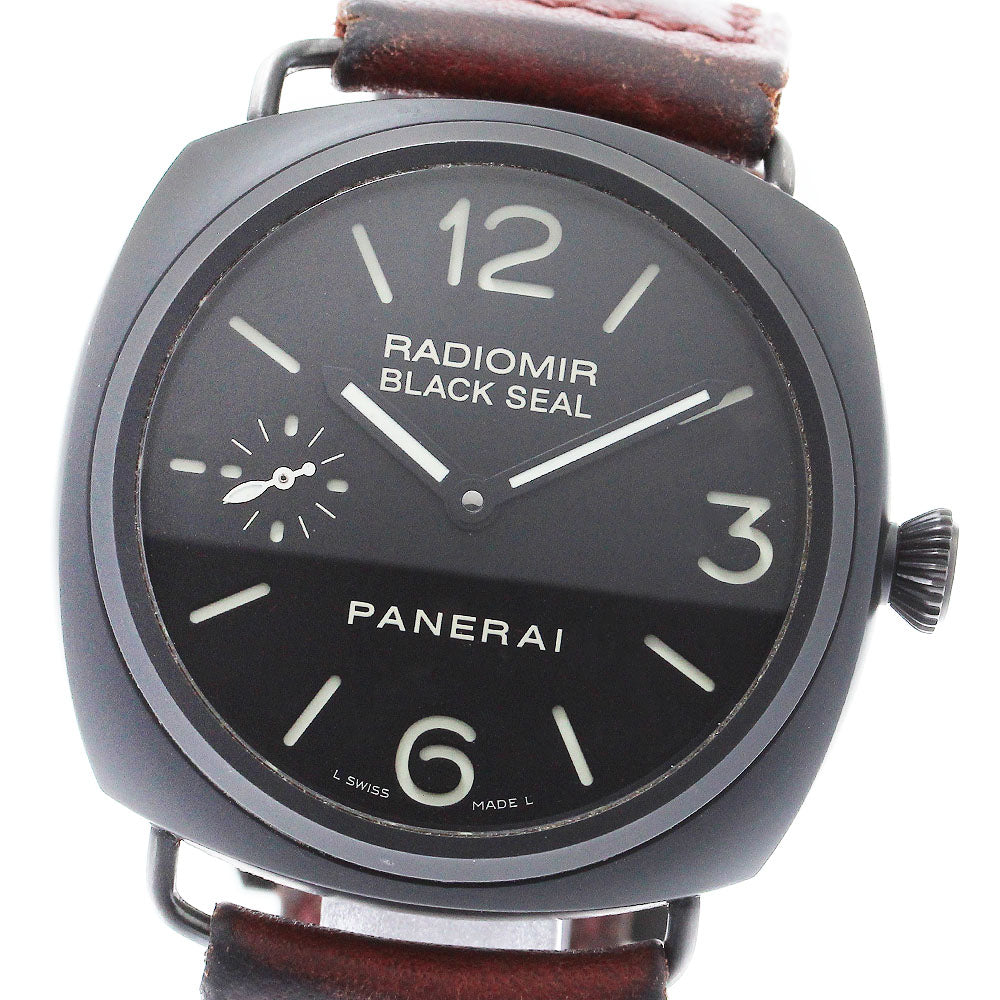 PANERAI Radiomir Black Seal PAM00292 black Dial Hand Winding Men's Watch_879305