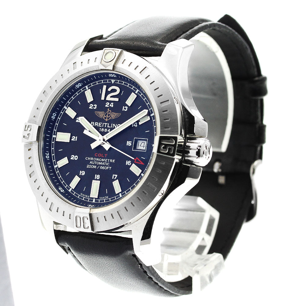 BREITLING Colt A17388 Date black Dial Automatic Men's Watch_879313