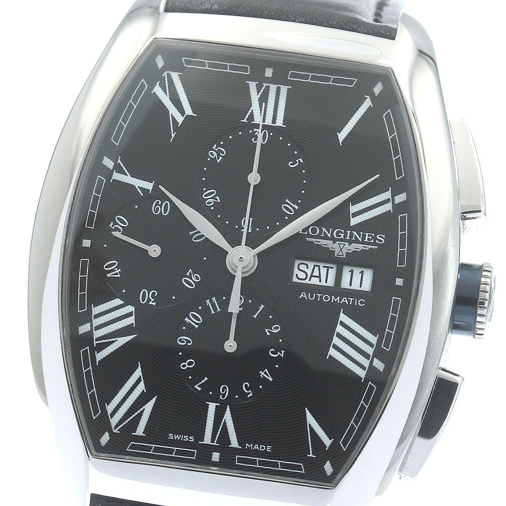 LONGINES Evidenza Chronograph XL L2.701.4 Day date Automatic Men's Watch_879323