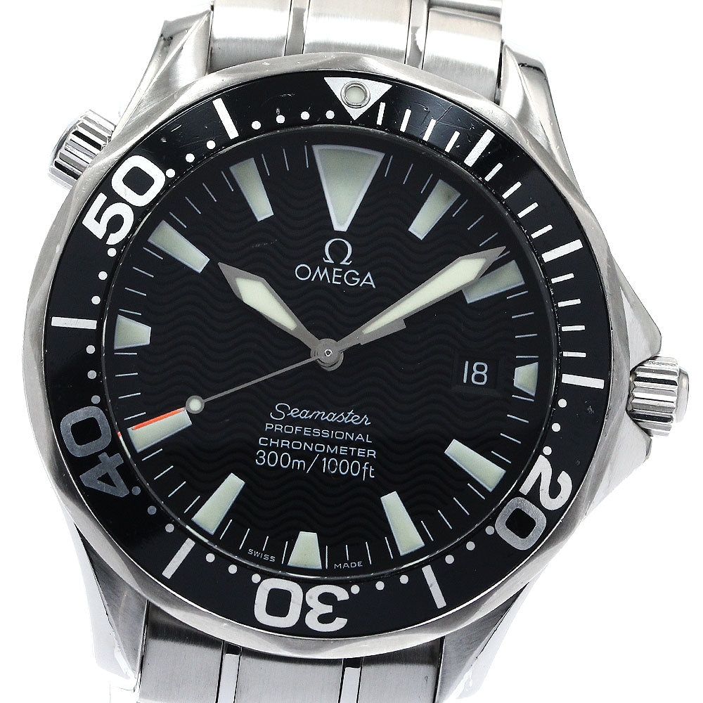 OMEGA Seamaster300 2254.50 Date Black Dial Automatic Men's Watch_879632