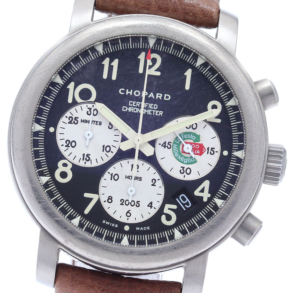Chopard Mille Miglia 8407 Chronograph Black Dial Automatic Men's Watch_879635