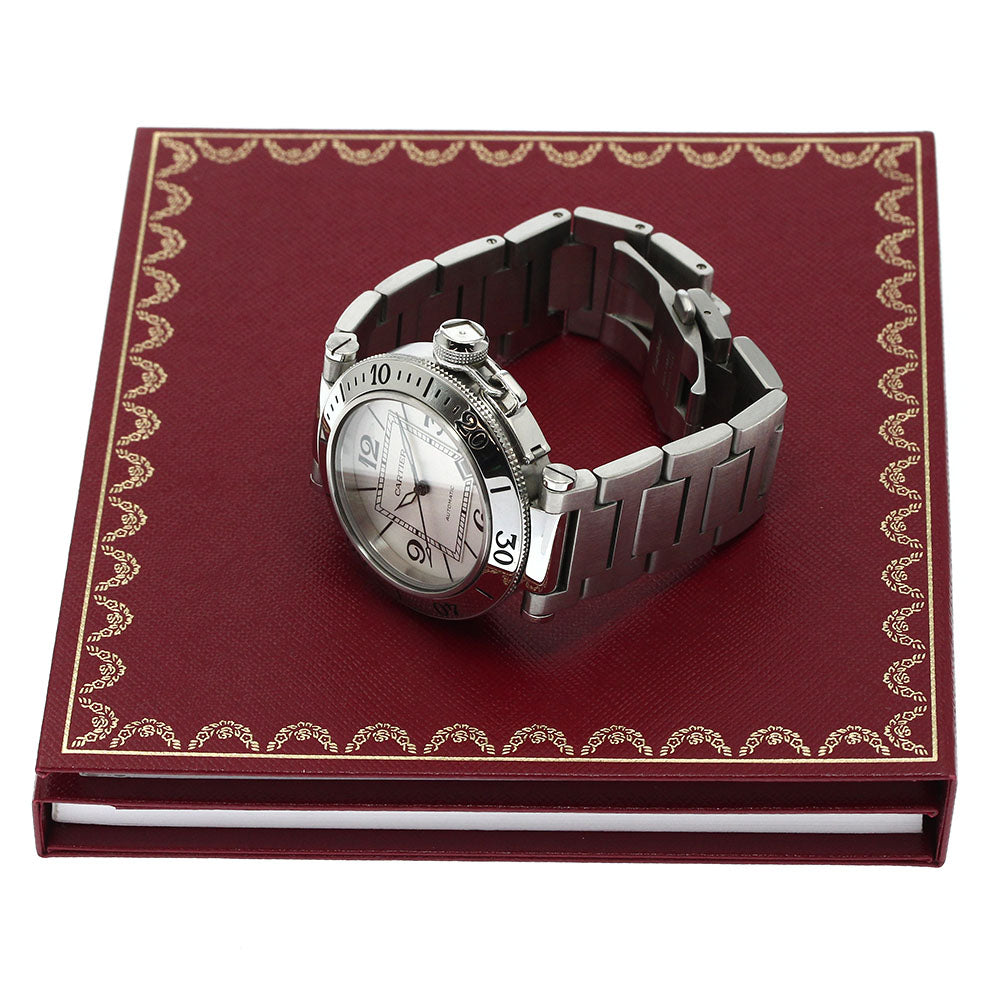 CARTIER Pacha Sea timer W31080M7 Date Silver Dial Automatic Men's Watch_879653