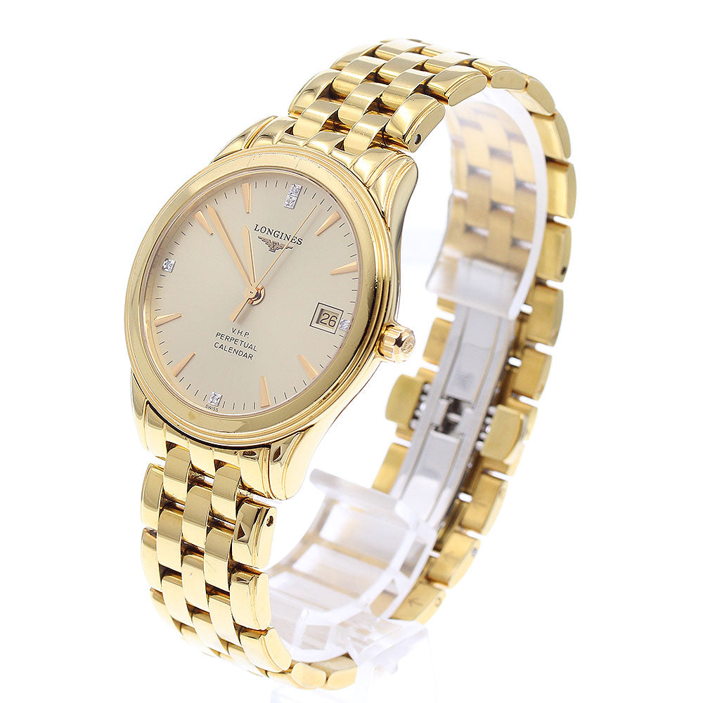 LONGINES VHP Perpetual calendar L4.722.4 5P diamond Quartz Men's Watch_879658