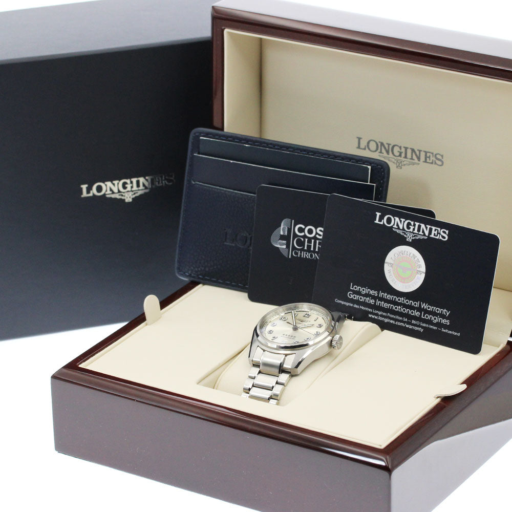LONGINES Spirit L3.410.4 Date Silver Dial Automatic Men's Watch_879717