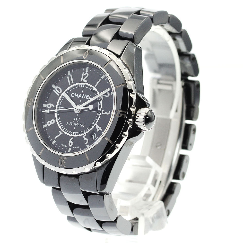 CHANEL J12 H0685 Date Black Ceramic 38MM black Dial Automatic Men's Watch_879720