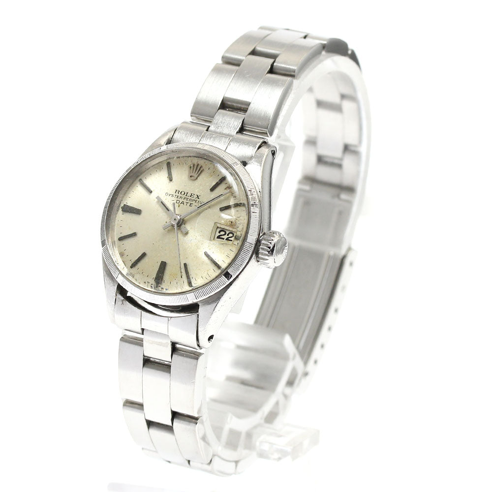 ROLEX Oyster Perpetual Date 6519 cal.1161 Automatic Ladies Watch_879730