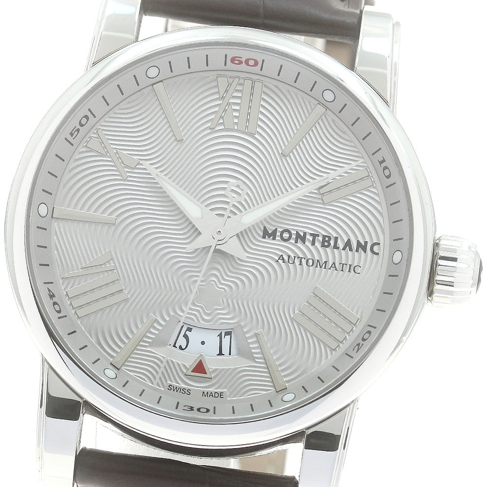 MONTBLANC Star 4810 7102 Date Silver Dial Automatic Men's Watch_879735