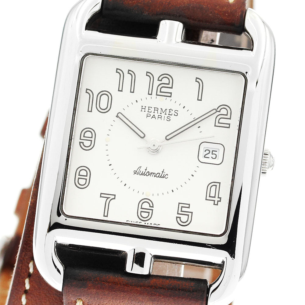 HERMES Cape Cod CC1.710 Date Silver Dial Automatic Men's Watch_879738