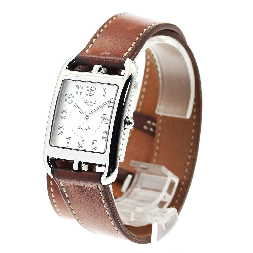 HERMES Cape Cod CC1.710 Date Silver Dial Automatic Men's Watch_879738