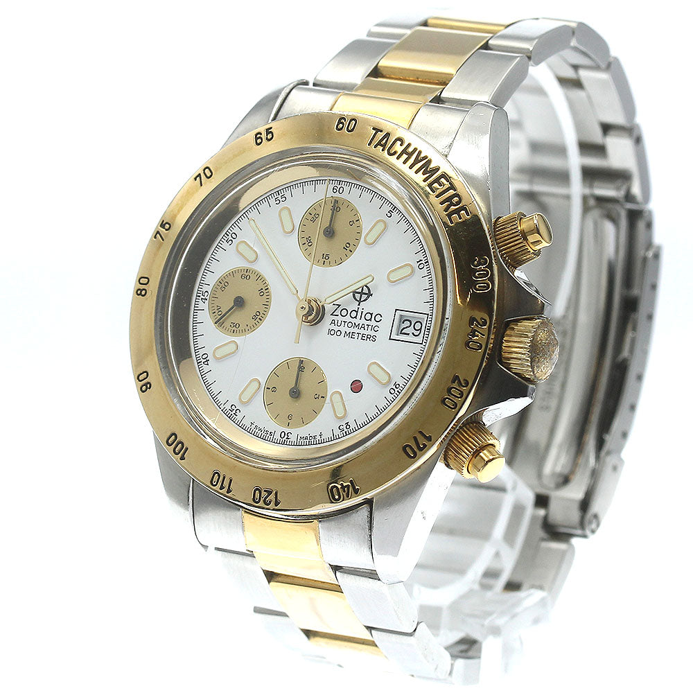 CLOSER Store - CLOSER Limited - ZODIAC 406.33.13 Date white Dial
