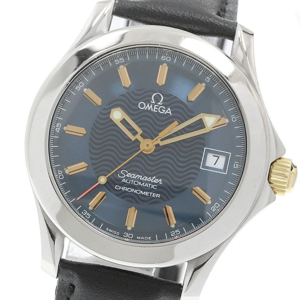 OMEGA Seamaster120 Date Navy Dial Automatic Men's Watch_879771