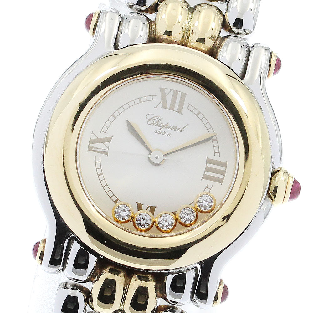 Chopard Happy sports 27/8278-21 5P diamond white Dial Quartz Ladies Watch_879774