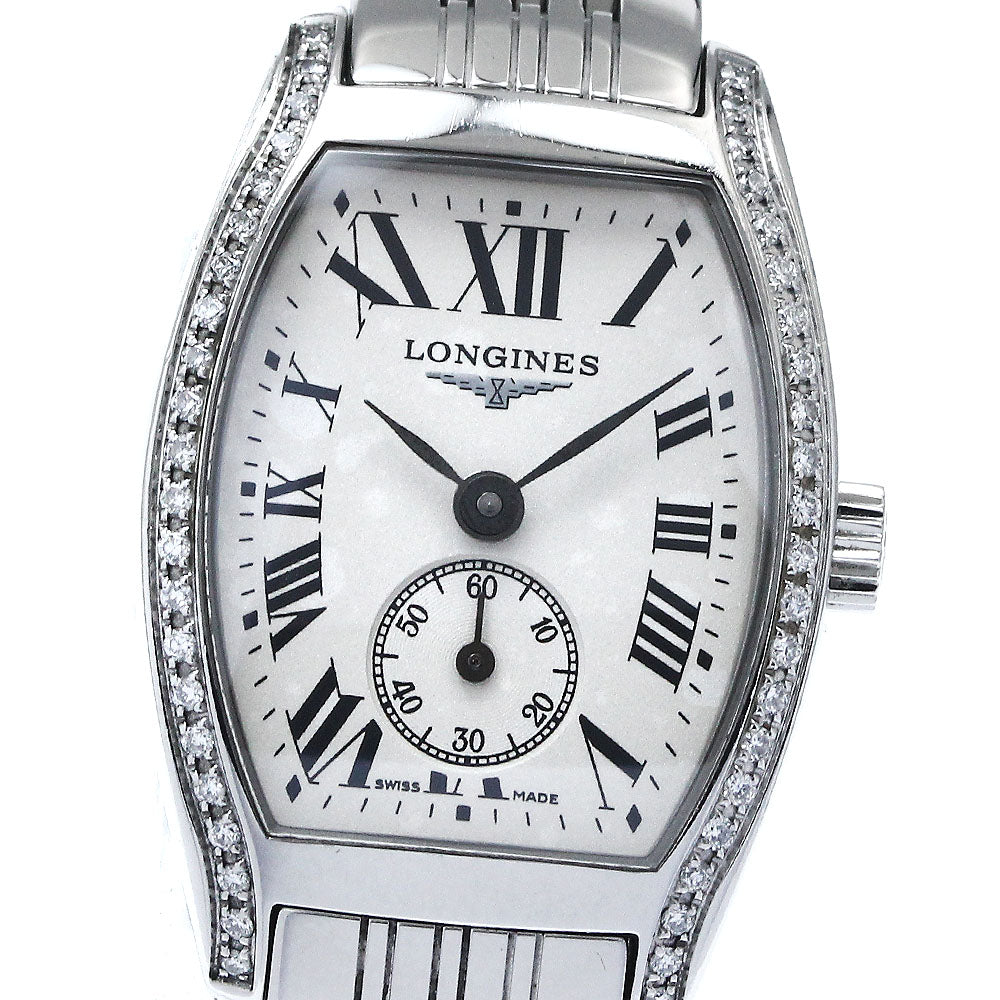 LONGINES Evidenza L2.175.0 Side diamond small seconds Quartz Ladies Watch_879786