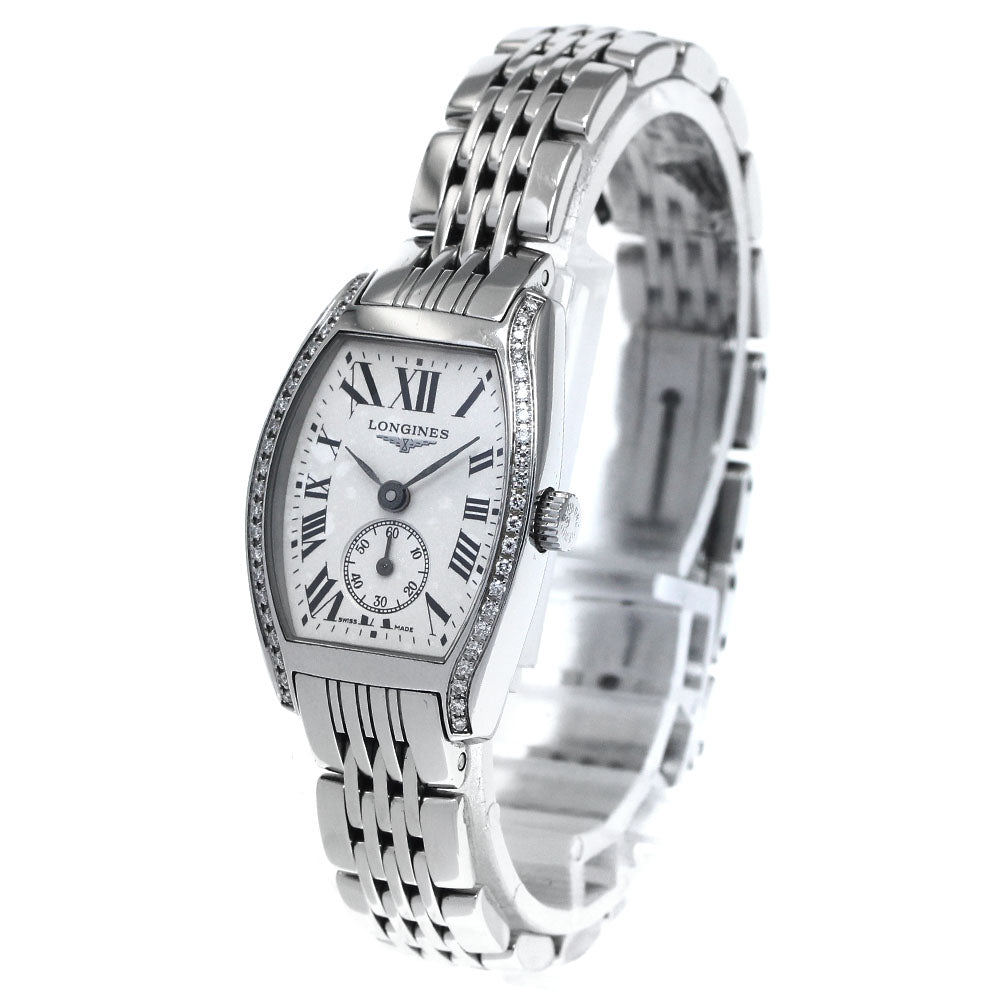LONGINES Evidenza L2.175.0 Side diamond small seconds Quartz Ladies Watch_879786