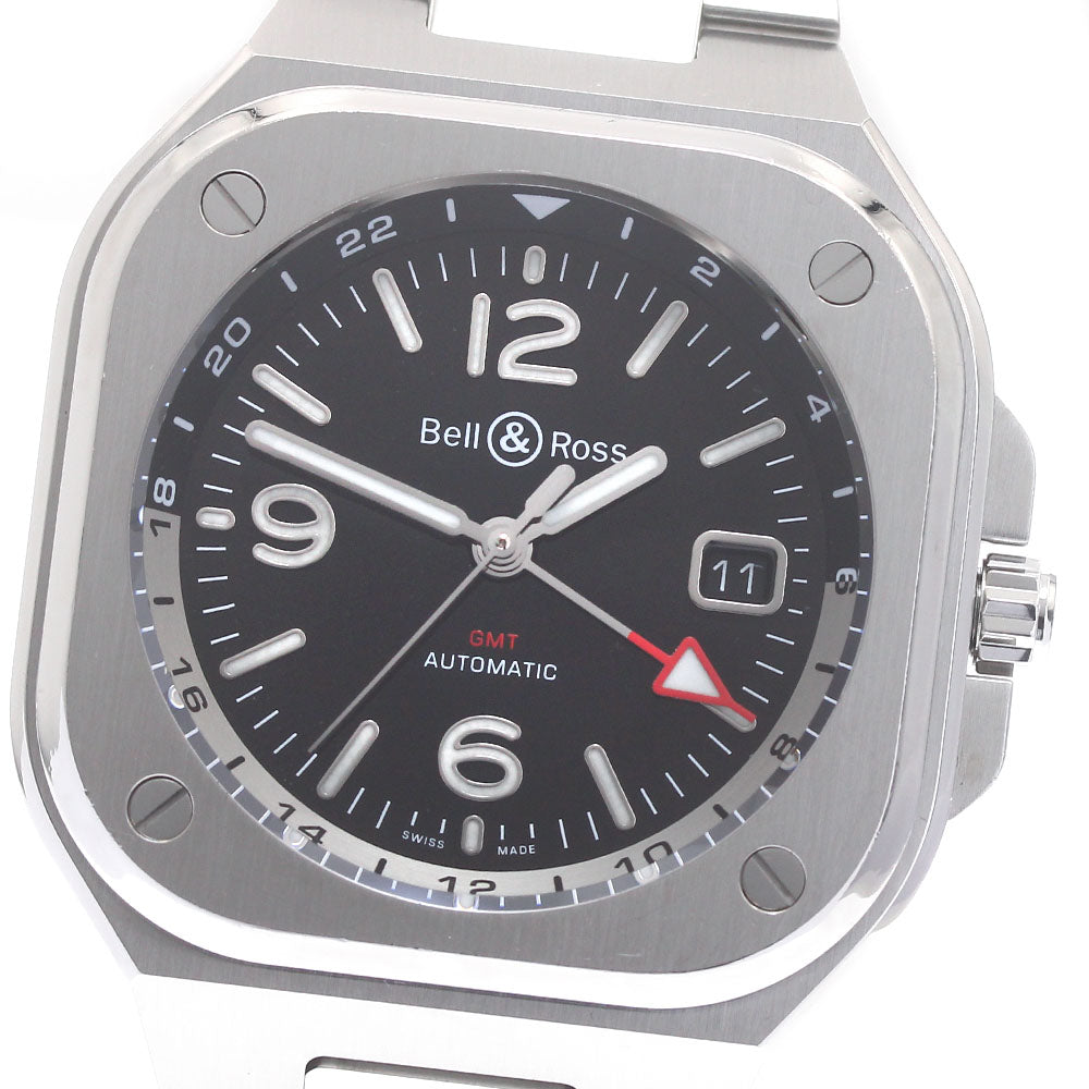 Bell＆Ross BR05 GMT BR05G-BL-ST/SST Date black Dial Automatic Men's Watch_879791