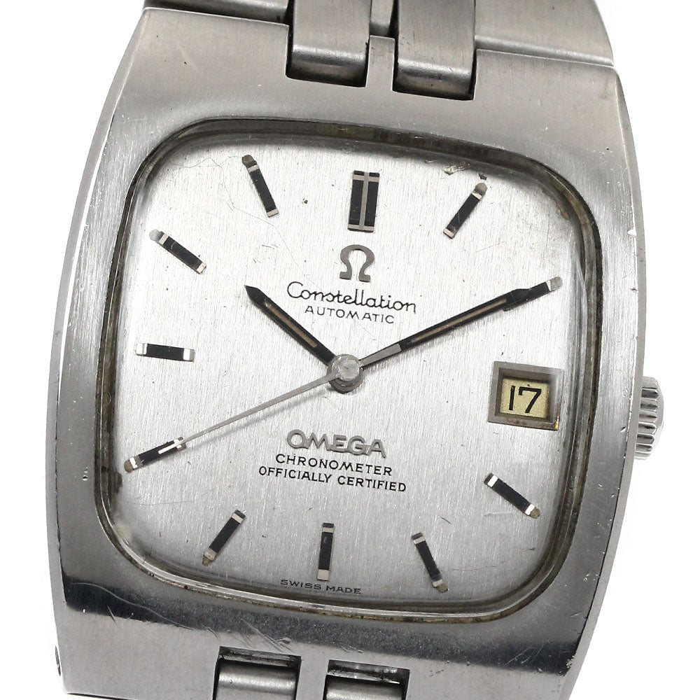 OMEGA Constellation Date Silver Dial Automatic Men's Watch_879794