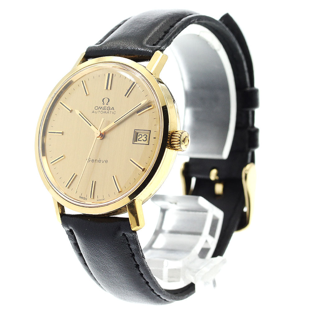 OMEGA Geneve 166.763 Date Cal.1012 gold Dial Automatic Men's Watch_879805
