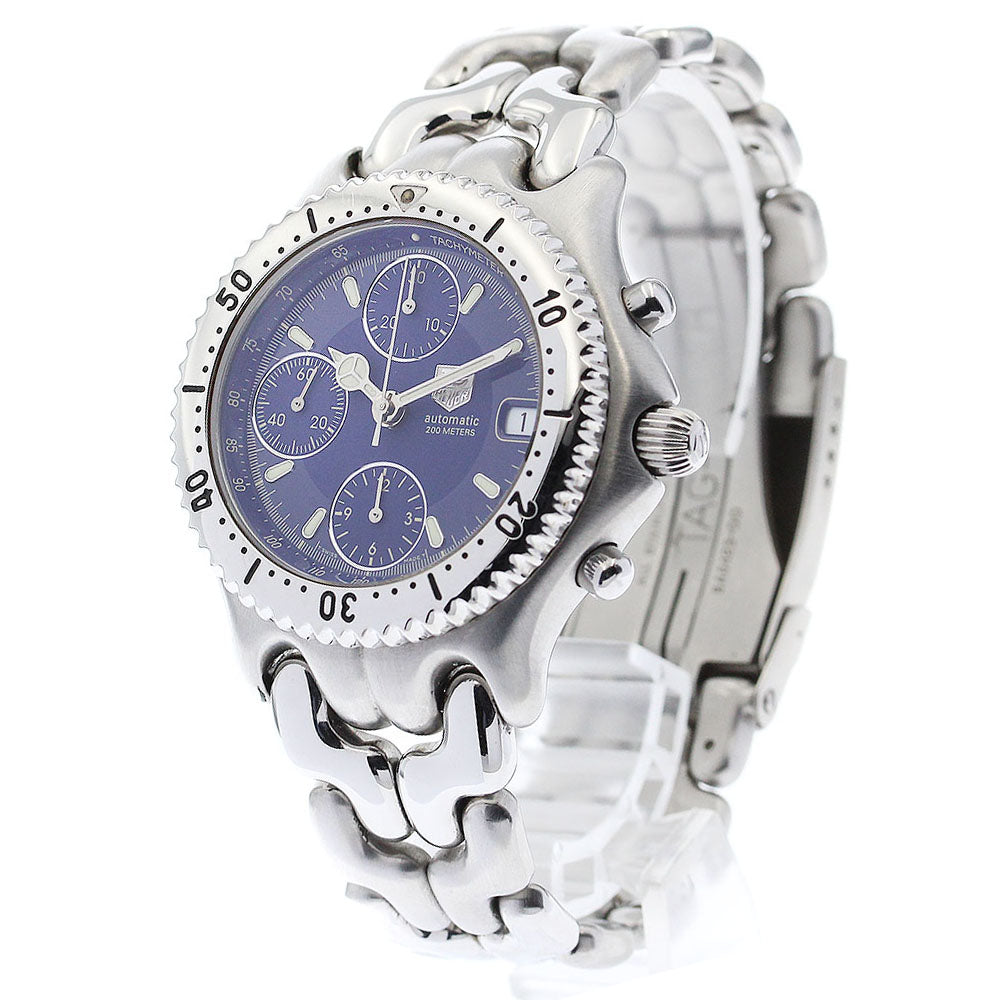 TAG HEUER S/el CG2111-R0 Chronograph Date Navy Dial Automatic Men's Watch_879808