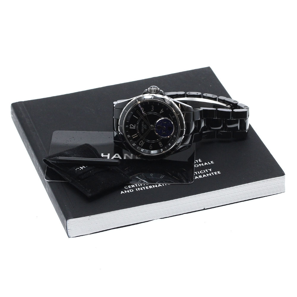 CHANEL J12 Fars de lune H3406 Moon phase black Dial Automatic Men's Watch_879809