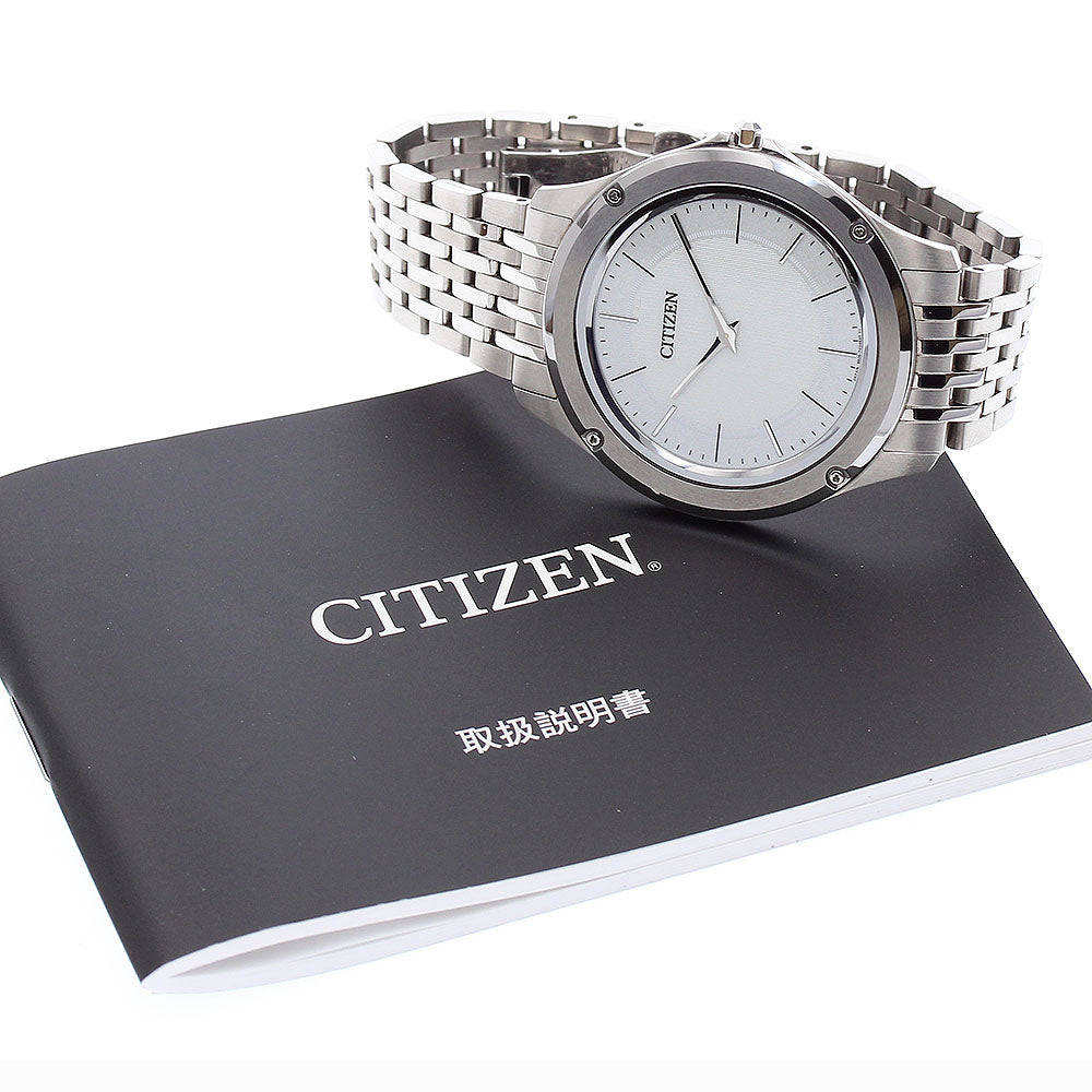 CITIZEN Eco Drive One 8826-T022812 Silver Dial Solar Powered Men's Watch_879812