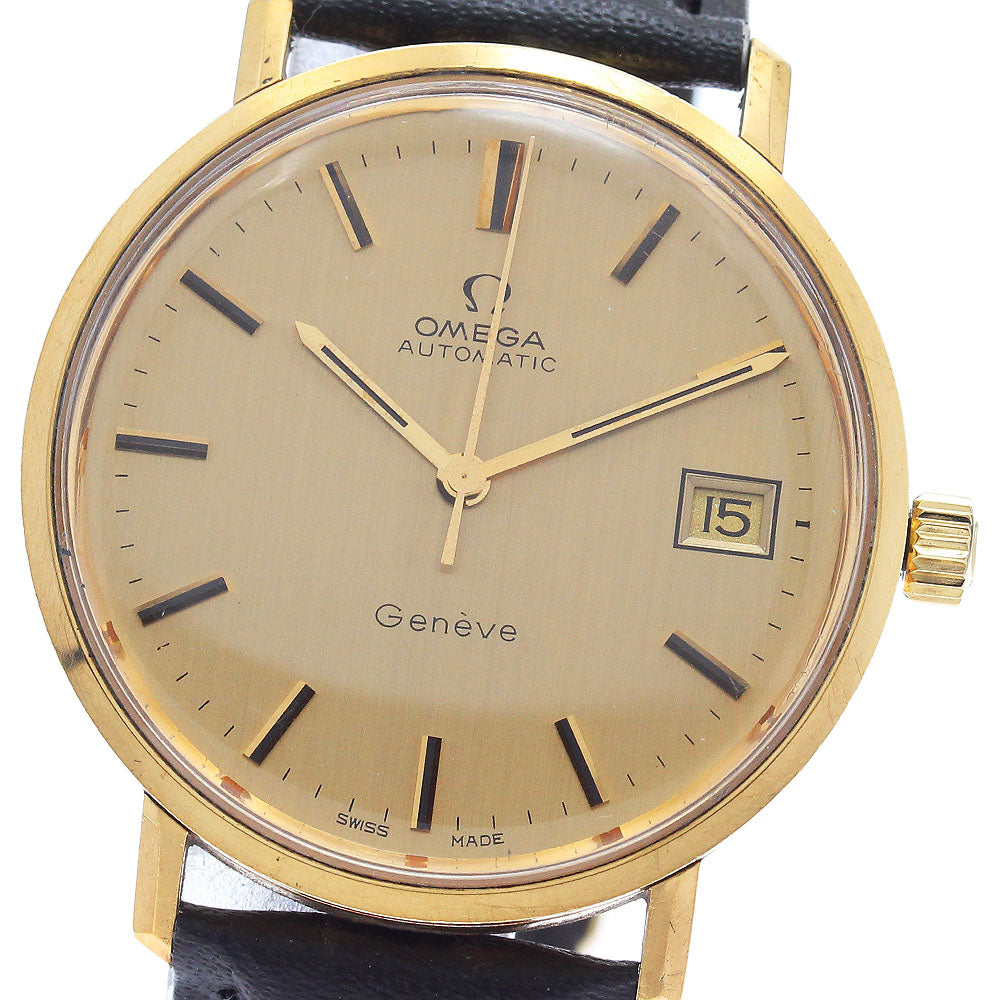 OMEGA De Ville 166.763 Cal.1012 gold Dial Automatic Men's Watch_879828