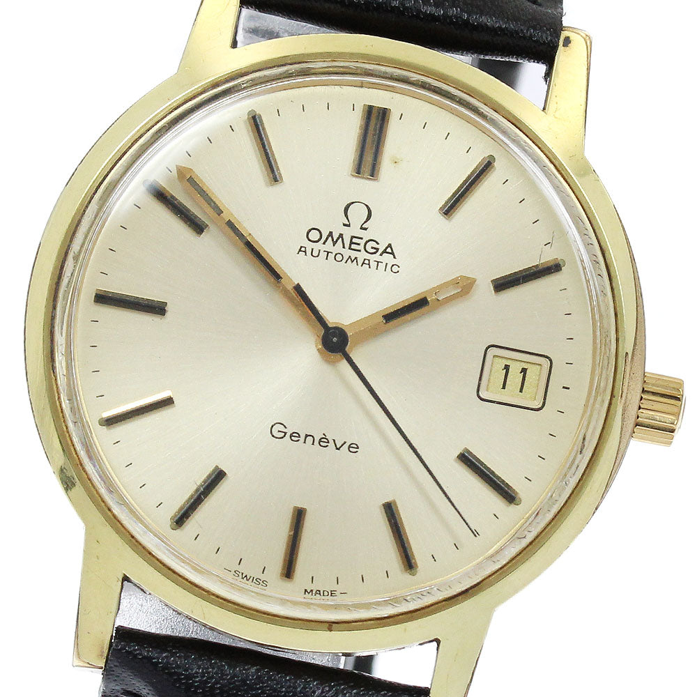 OMEGA Geneve 166.0163 Cal.1012 Date gold Dial Automatic Men's Watch_879830