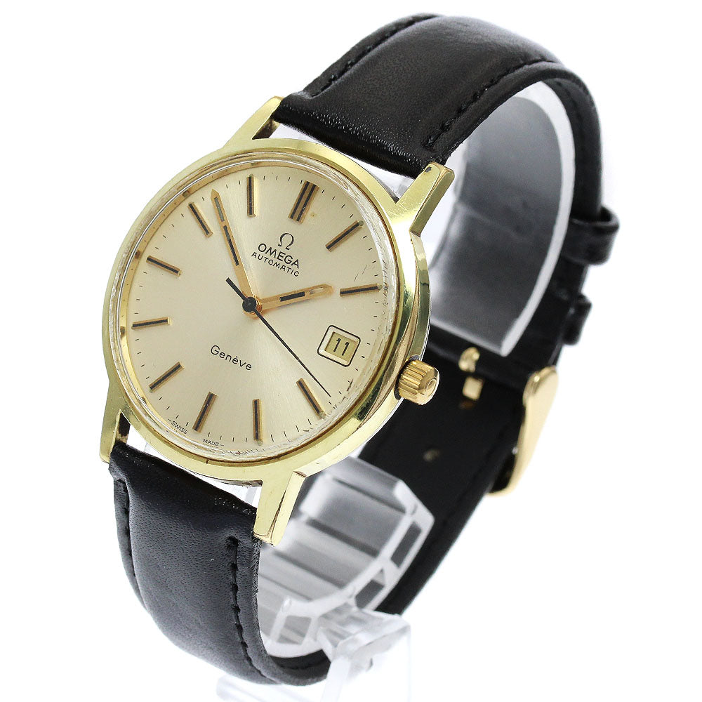 OMEGA Geneve 166.0163 Cal.1012 Date gold Dial Automatic Men's Watch_879830