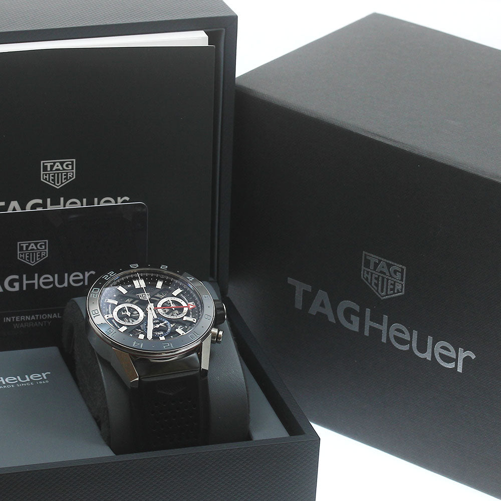 TAG HEUER Carrera Caliber Heuer02 CBG2A1Z GMT Automatic Men's Watch_879831
