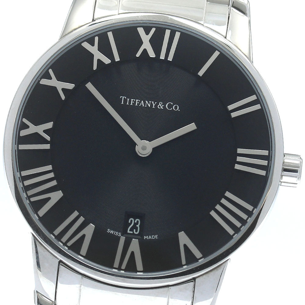 TIFFANY&Co. Atlas Dome Z1800.11.10A10A00A Date Quartz Men's Watch_879832