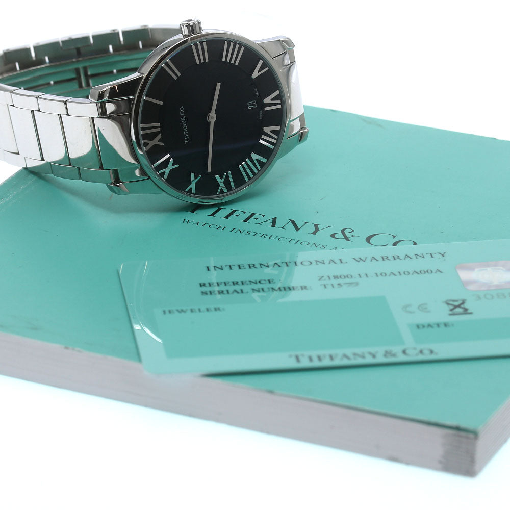 TIFFANY&Co. Atlas Dome Z1800.11.10A10A00A Date Quartz Men's Watch_879832