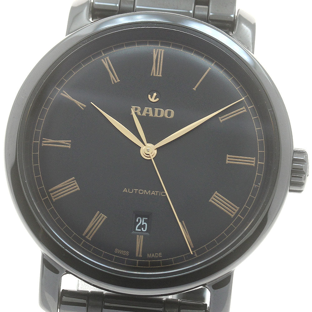 RADO Dia Master 763.0805.3/R14805162 Date black Dial Automatic Men's_879833