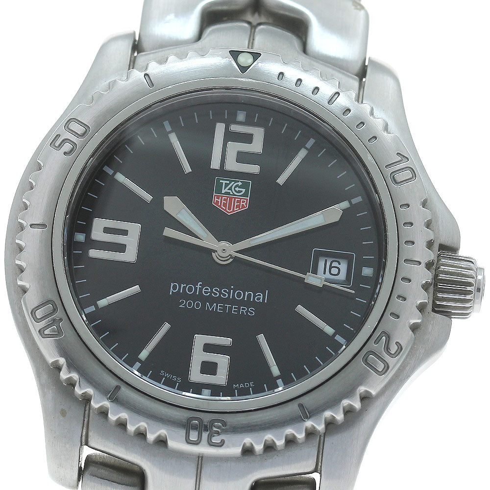TAG HEUER Link WT1110 Date black Dial Quartz Men's Watch_879840