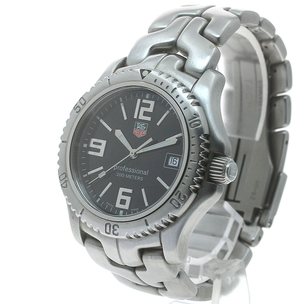 TAG HEUER Link WT1110 Date black Dial Quartz Men's Watch_879840