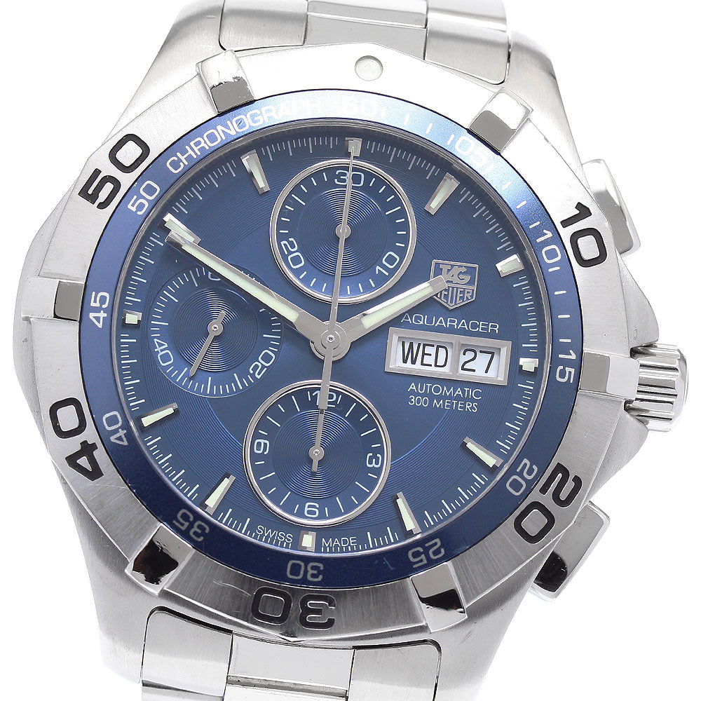 TAG HEUER Aqua racer CAF2012 Chronograph day date Automatic Men's Watch_879844