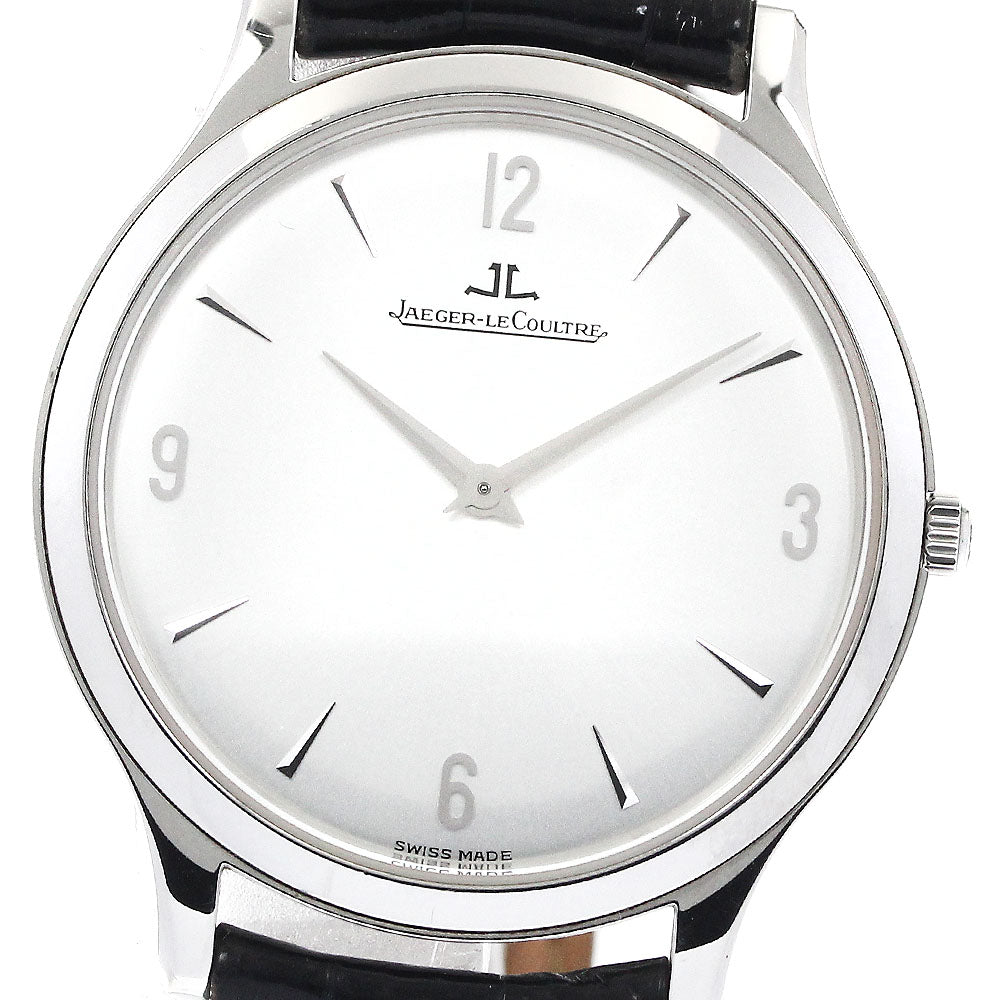 JAEGER-LECOULTRE master ultra slim Q1458404/145.8.79.S Silver Dial Hand Winding Men's Watch_879847