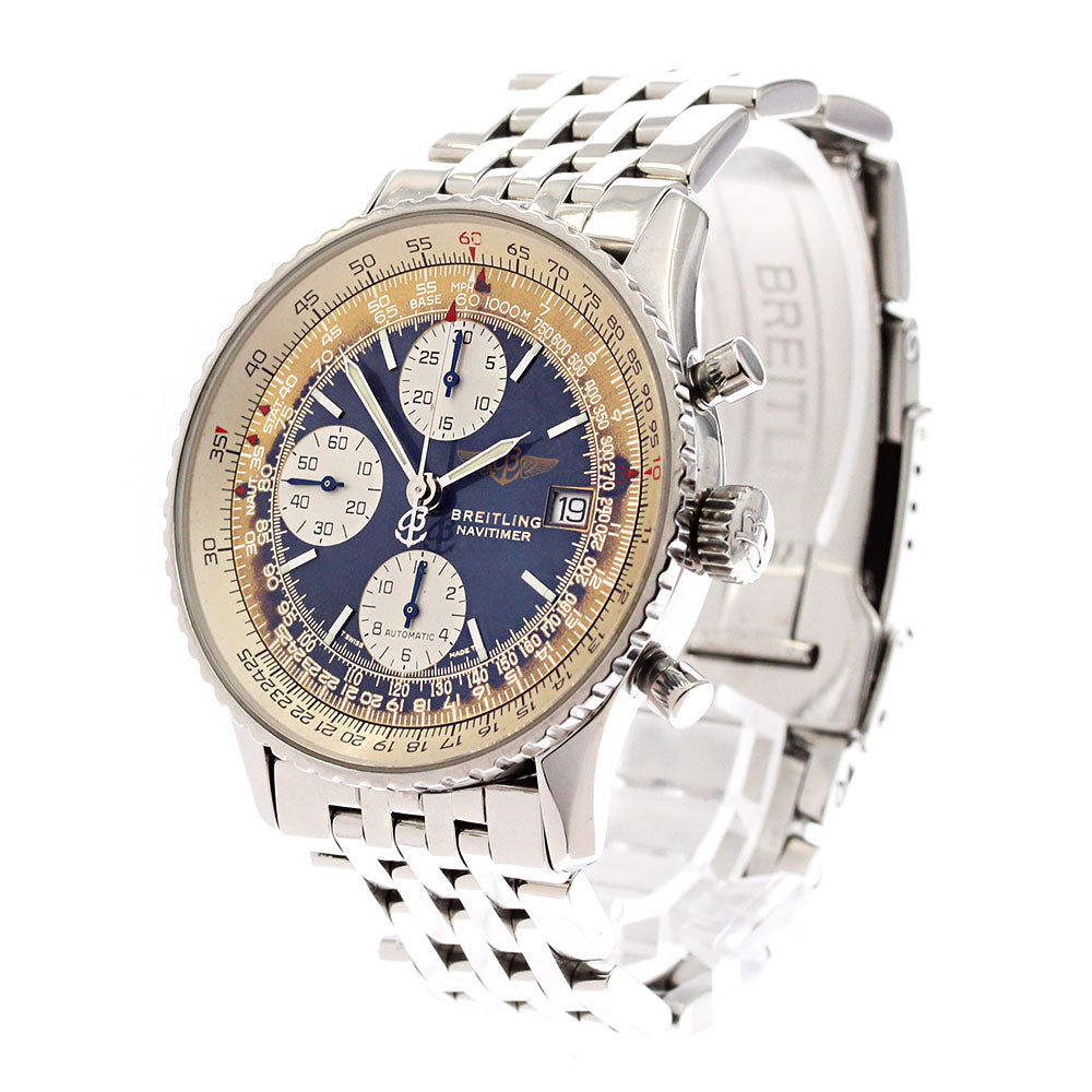 BREITLING Navitimer A13322 Chronograph Date Navy Dial Automatic Men's _879897