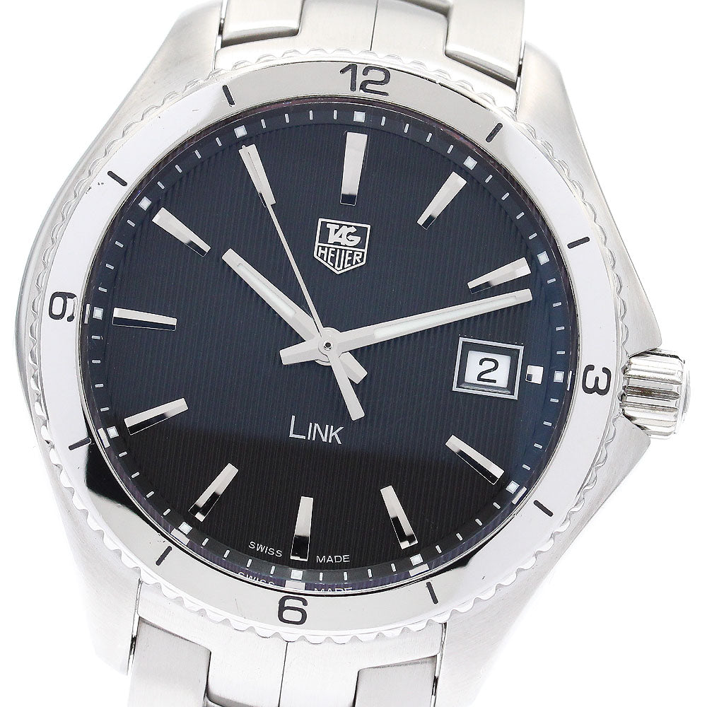 TAG HEUER Link WAT1110.BA0950 Date black Dial Quartz Men's Watch_879901