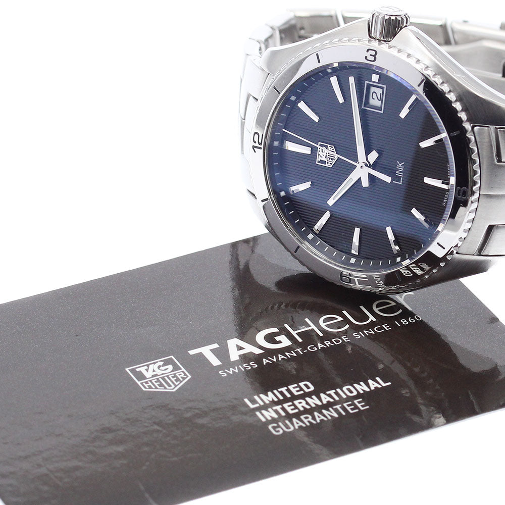 TAG HEUER Link WAT1110.BA0950 Date black Dial Quartz Men's Watch_879901