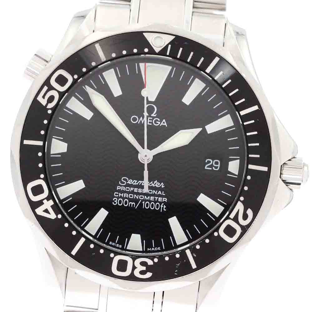 OMEGA Seamaster300 2254.50 Date black Dial Automatic Men's Watch_879905