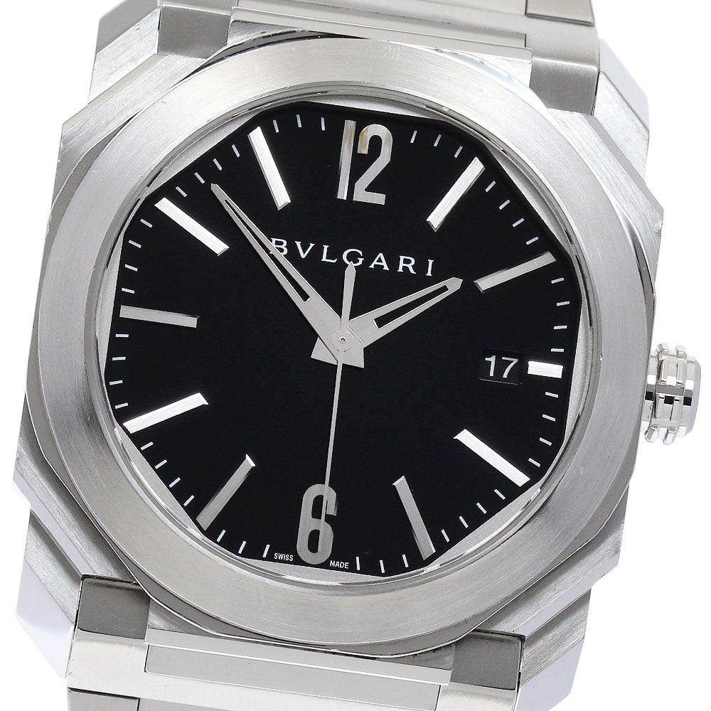 BVLGARI Octo BGO38S Date black Dial Automatic Men's Watch_879926