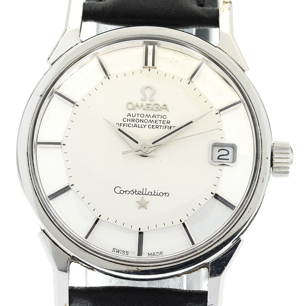 OMEGA Constellation 168.005 SP Date 12-sided Cal.564 Silver Dial Automatic Men's Watch_879944