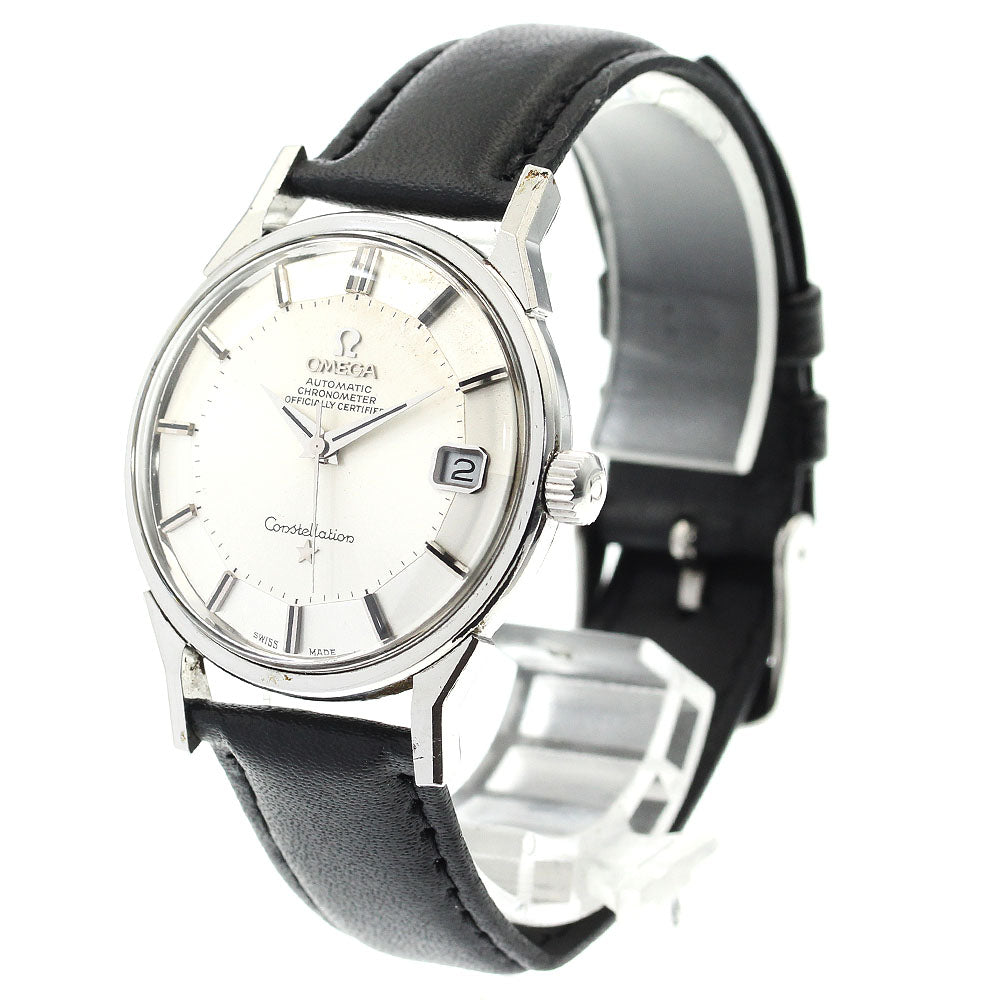 OMEGA Constellation 168.005 SP Date 12-sided Cal.564 Silver Dial Automatic Men's Watch_879944