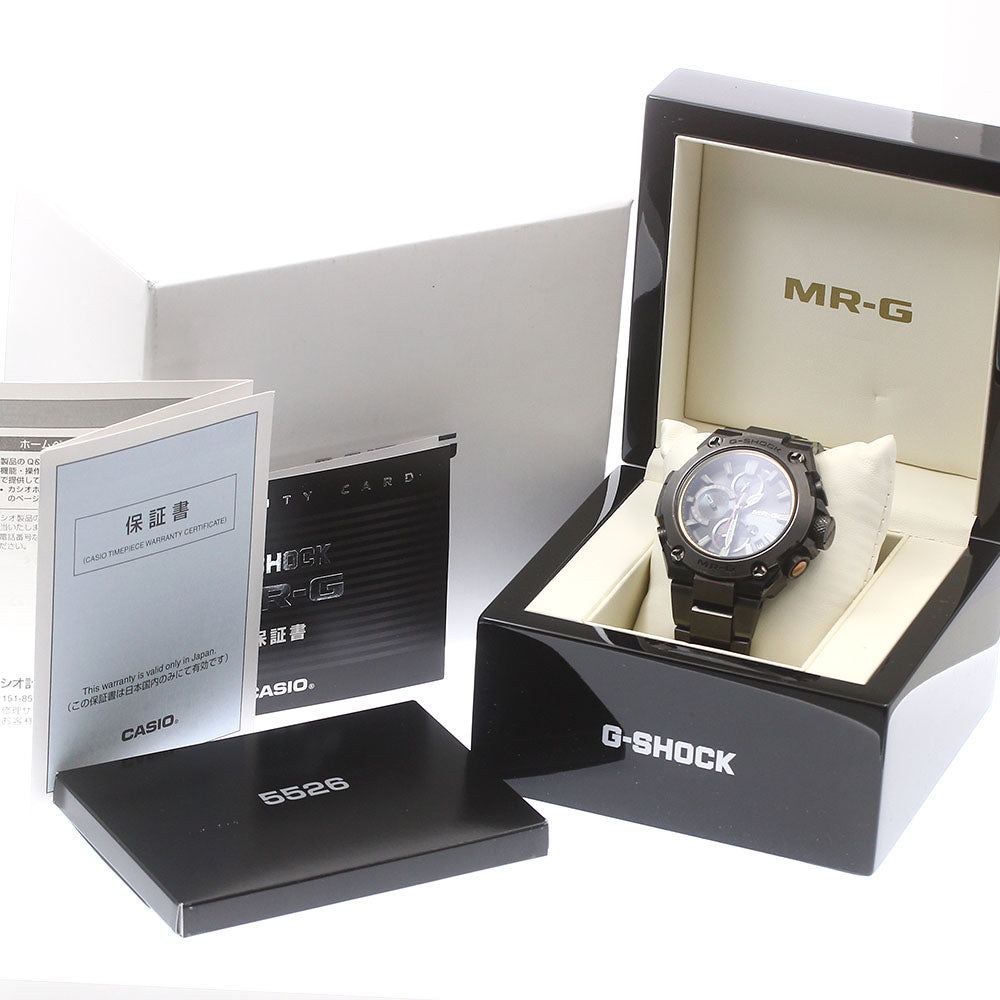 CASIO MR-G MRG-B1000B-1AJR Bluetooth Solar Powered Radio Men's Watch_879959