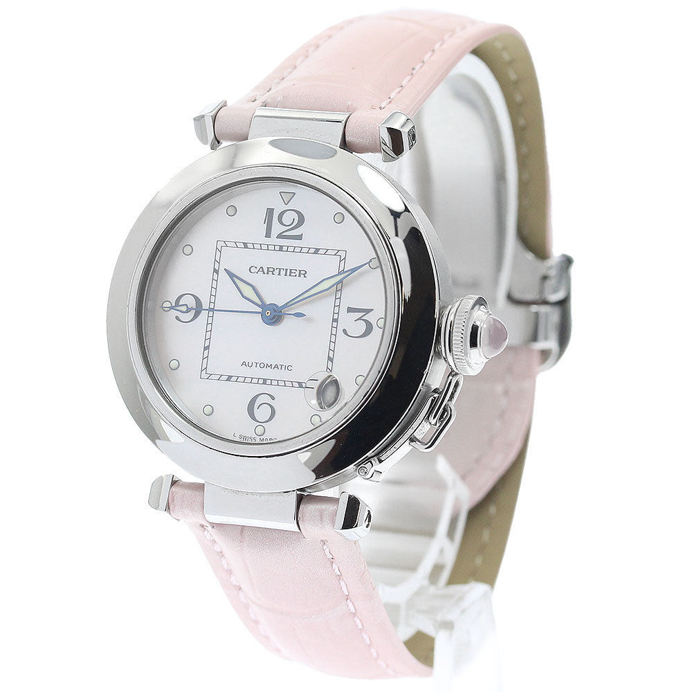 CARTIER Pasha C X'mas Limited 2003 W3106499 Date Pink shell Dial Automatic Ladies Watch_879974