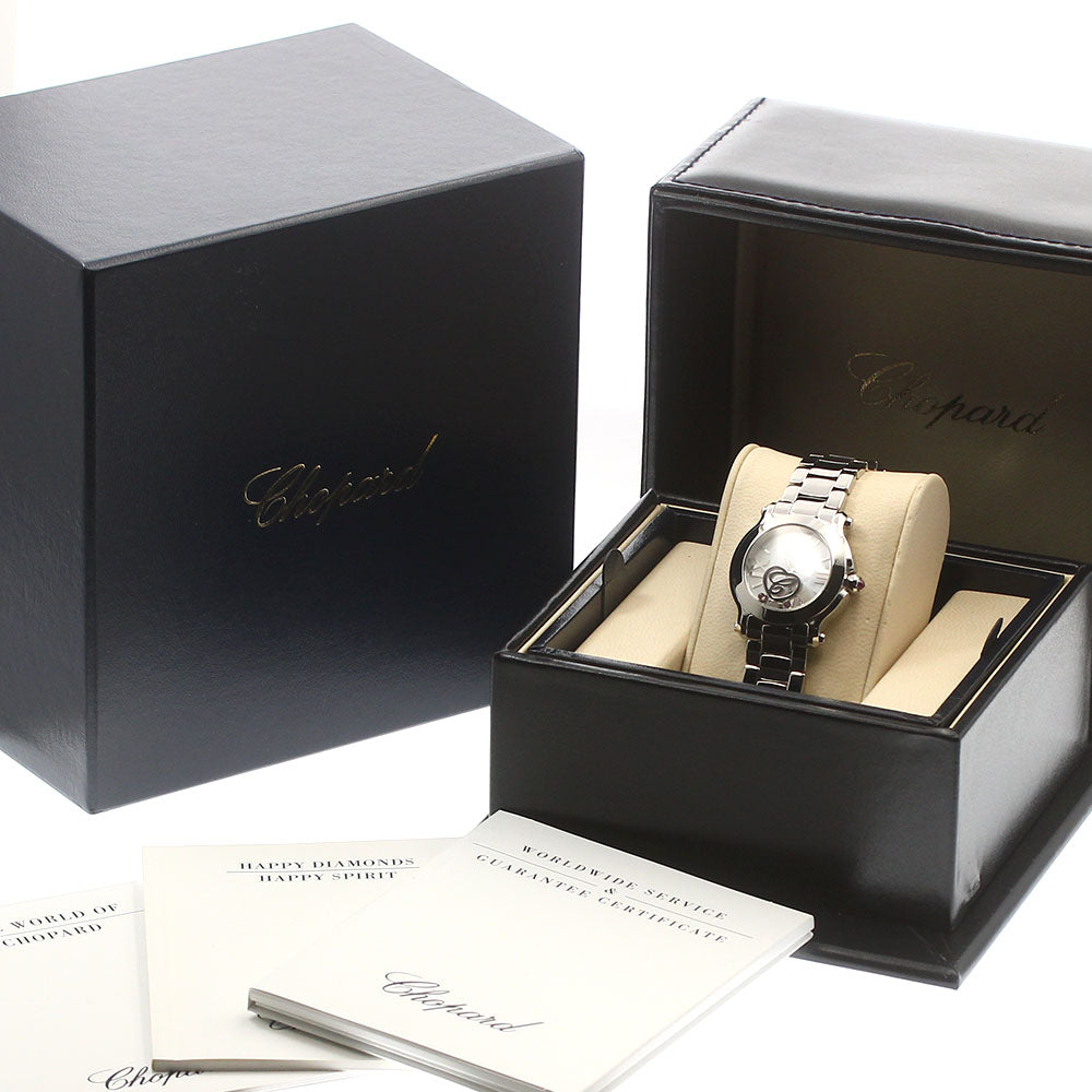 Chopard Happy sports 2P diamond Pink shell Dial Quartz Ladies Watch_880017