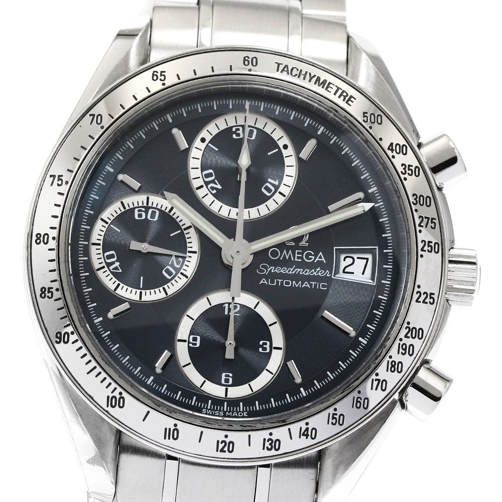 OMEGA Speedmaster 3513.46 Date Japan only gray Dial Automatic Men's Watch_880023