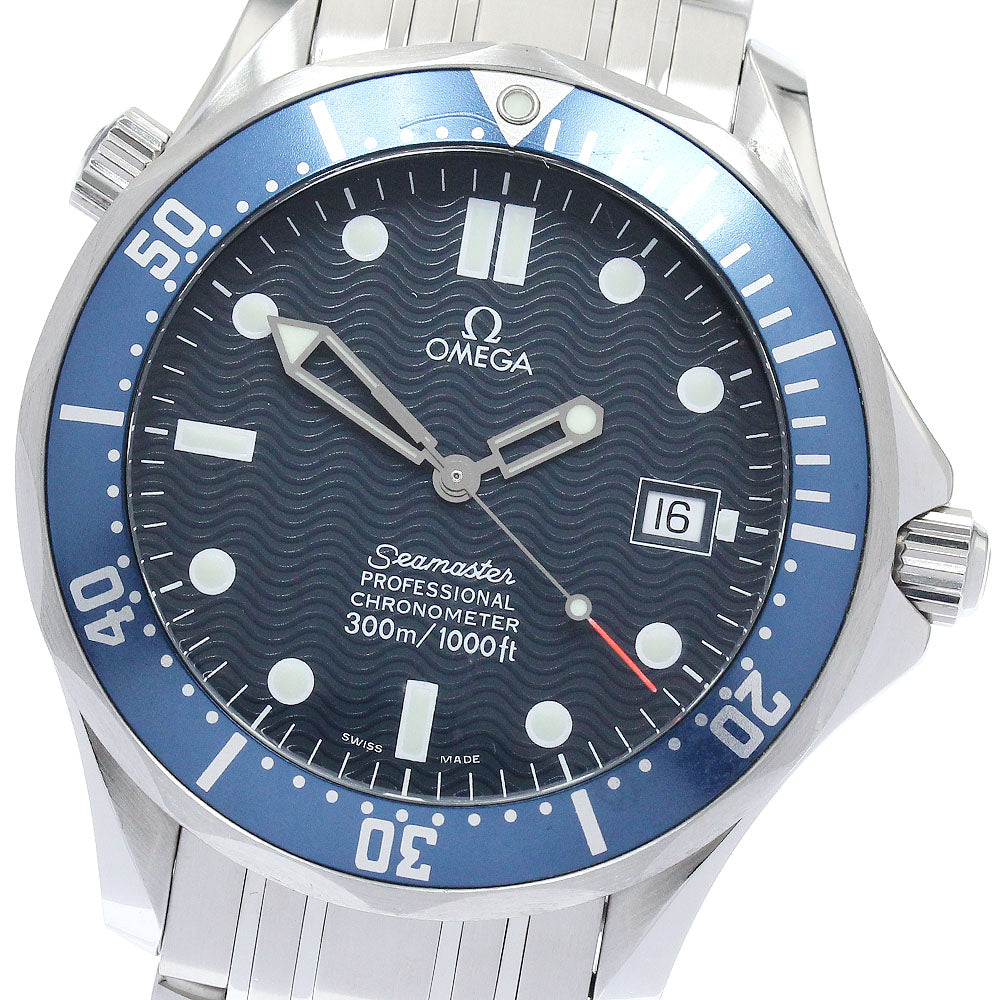 OMEGA Seamaster300 Professional 2531.80 Date Navy Dial Automatic Men's_880025