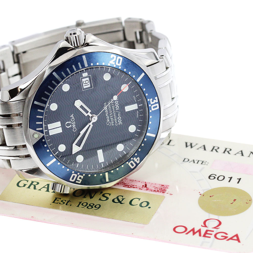 OMEGA Seamaster300 Professional 2531.80 Date Navy Dial Automatic Men's_880025