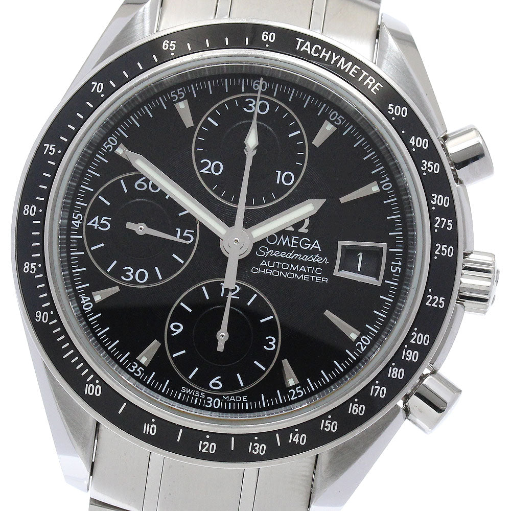 OMEGA Speedmaster 3210.50 Date Black Dial Automatic Men's Watch_880032