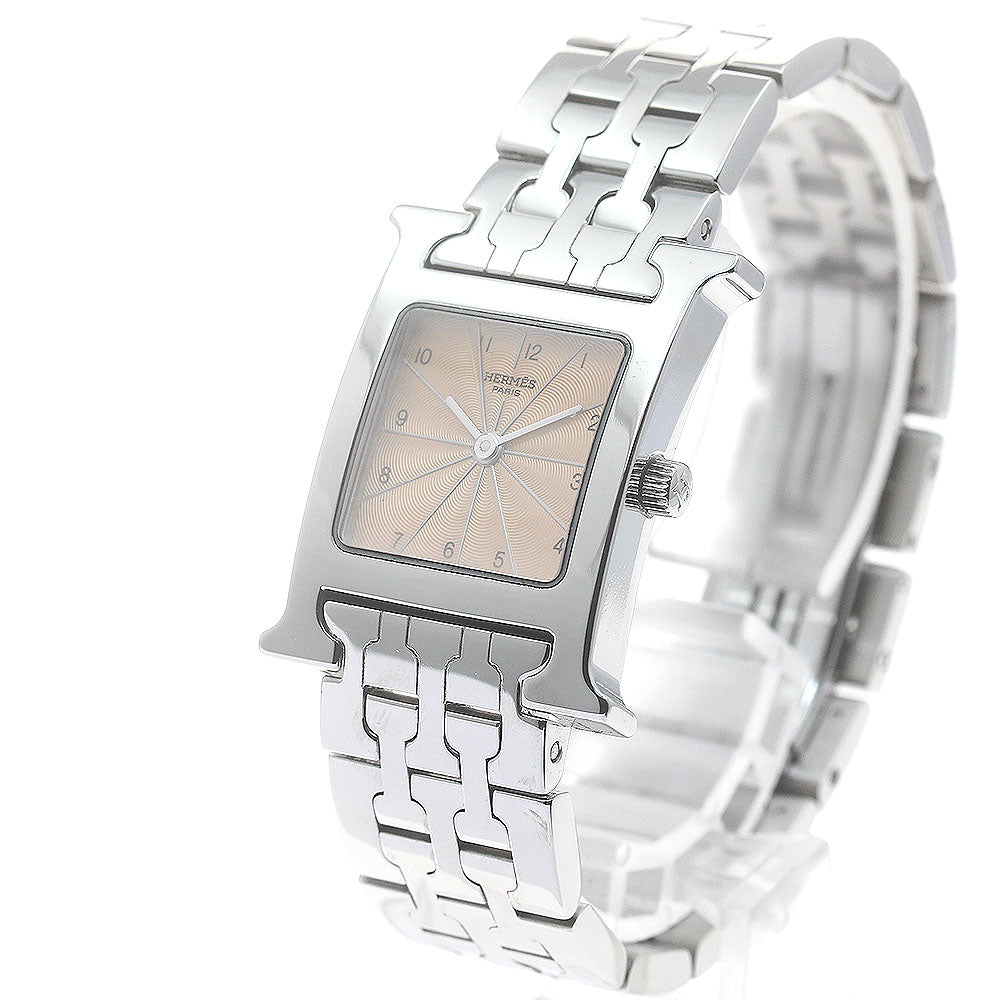 HERMES H watch HH1.210 Orange Dial Quartz Ladies Watch_880048